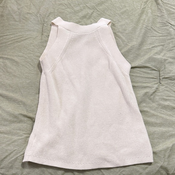 Ann Taylor Tops - Elegant Cream Sleeveless Sweater tank